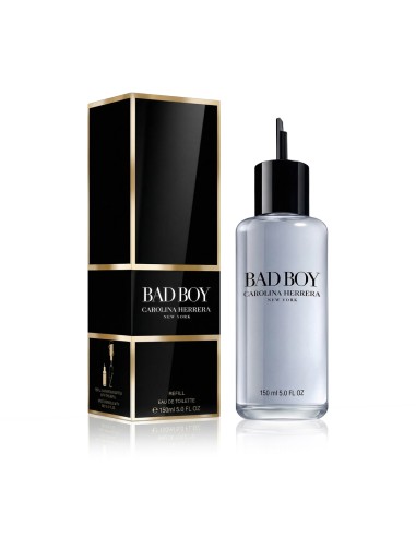 Carolina Herrera Bad Boy Eau De Toilette Ricaricabile 150 ml (uomo)