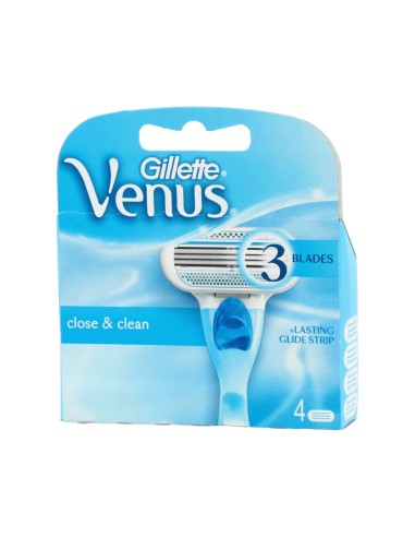 Gillette Venus razor blades 4 pcs W