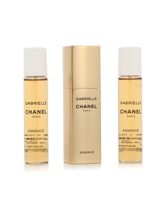 Chanel Gabrielle Essence EDP Refill 3 x 20 ml + Pocket Spray Refillable (mujer)