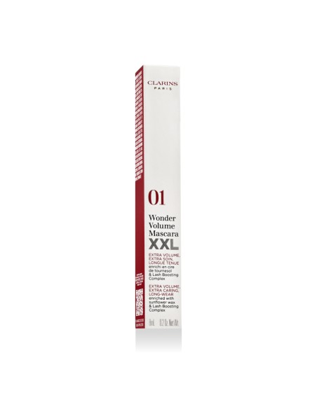 Clarins Wonder Volume Mascara XXL (01 Extreme Black) 8 ml
