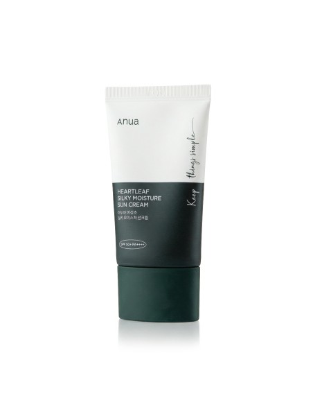 Anua Heartleaf Silky Moisture Sun Cream SPF 50 50 ml