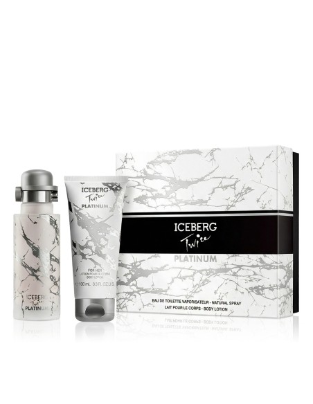 Iceberg Twice Platinum EDT 125 ml + BL 100 ml (Frau)
