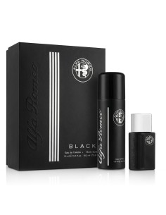 Alfa Romeo Black EDT 15 ml + Spray Lichaam 150 ml (man)
