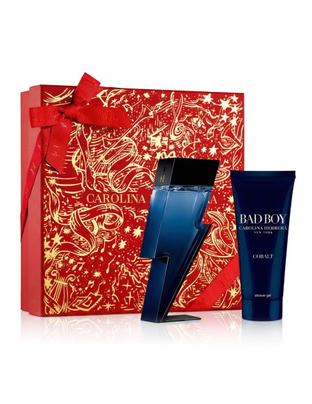 Carolina Herrera Bad Boy Cobalt EDP Électrique 100 ml + SG 100 ml (herren)