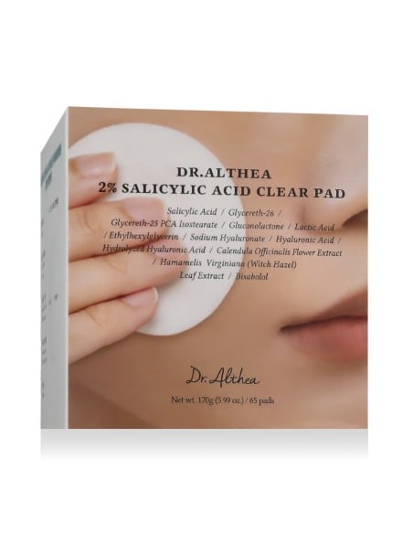 Dr.Althea 2% Salicylzuur Heldere Pad 60 stuks