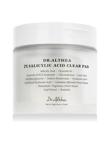 Dr.Althea 2% Salicylzuur Heldere Pad 60 stuks