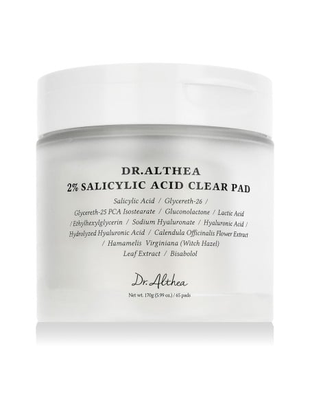 Dr.Althea 2% Salicylzuur Heldere Pad 60 stuks