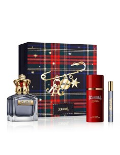 Jean Paul Gaultier Scandal Pour Homme EDT 100 ml + EDT MINI 10 ml + Déodorant Spray 150 ml (homme)