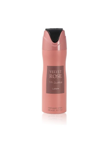 Lattafa Velvet Rose Deodorant Spray 200 ml (femme)