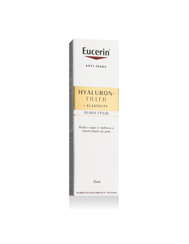 Eucerin Anti-Edad Hyaluron-Filler + Elasticity Eye Cream SPF 20 15 ml