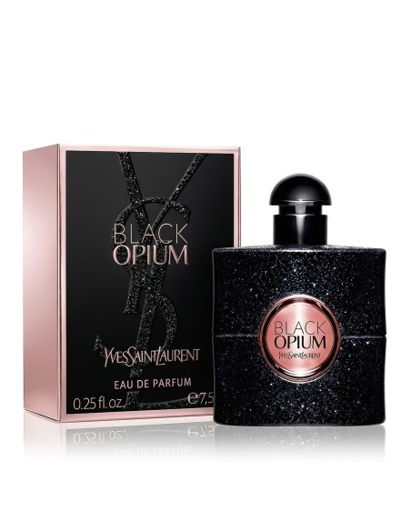 Yves Saint Laurent Black Opium Eau De Parfum Miniatuur 7.5 ml (vrouw)