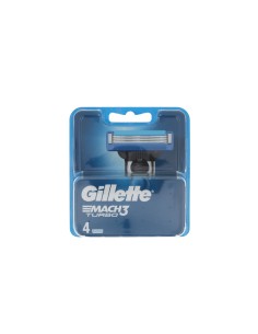 Gillette Mach3 Turbo wegwerp scheermesjes voor het scheren 4 stuks