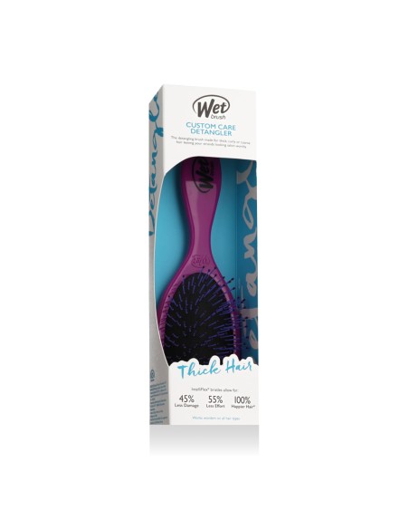 Wet Brush Custom Care Thick Hair Detangler (Violet)