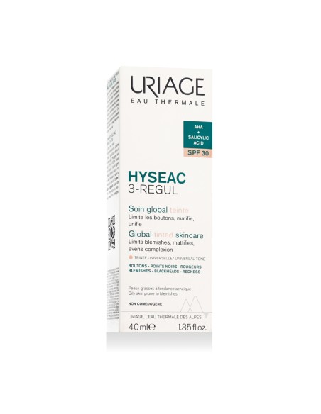 Uriage Hyséac 3-Regul Global tinted SkinCare SPF 30 40 ml