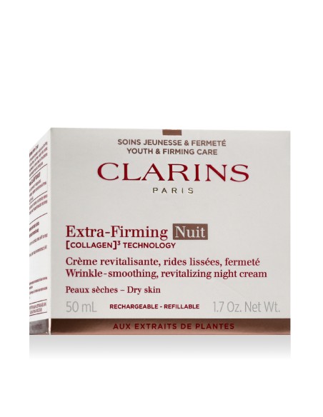 Clarins Extra Firming Nuit Crème de Nuit Rechargeable (Peau Sèche) 50 ml