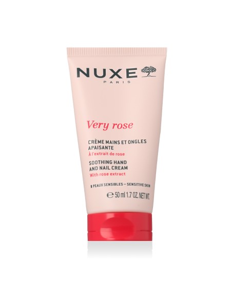 Nuxe Very Rose Hand- und Nagelcreme für empfindliche Haut 50 ml