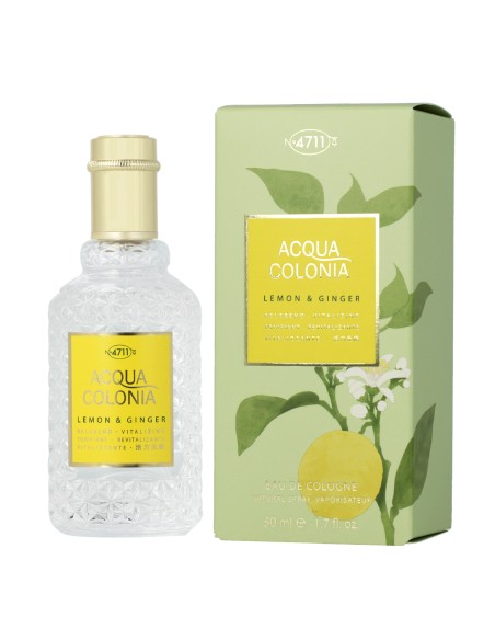 4711 Acqua Colonia Lemon & Ginger Eau de Cologne 50 ml (unisex)