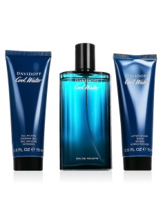 Davidoff Cool Water for Men EDT 125 ml + ASB 75 ml + SG 75 ml (man) 2