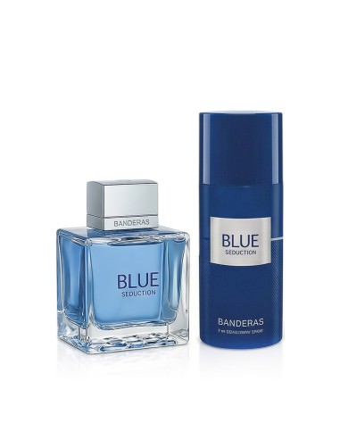 Banderas Blue Seduction for Men EDT 100 ml + Deodorante Spray 150 ml (hombre)