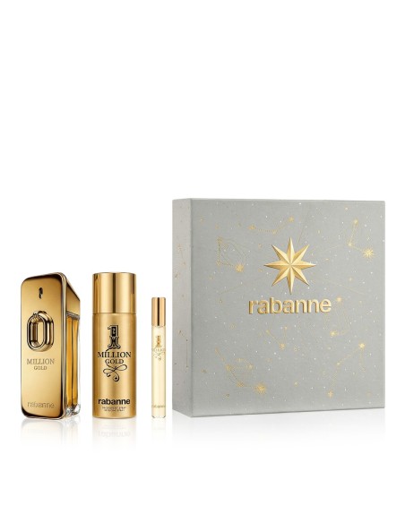 Rabanne Million Gold EDP Intense 100 ml + EDT MINI 1 Milion 10 ml + Deodorant Spray 1 Million 150 ml (man)