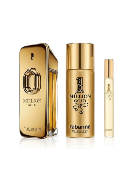 Rabanne Million Gold EDP Intense 100 ml + EDT MINI 1 Milion 10 ml + Deodorant Spray 1 Million 150 ml (man)
