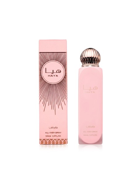 Lattafa Haya Hair & Body Mist voor vrouwen 150 ml