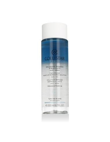 Solución de eliminación de maquillaje bifásica Collistar 200 ml