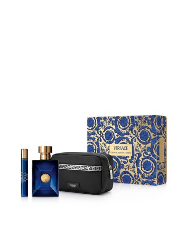 Versace Pour Homme Dylan Blue EDT 100 ml + EDT MINI 10 ml + Cosmetic bag (hombre)