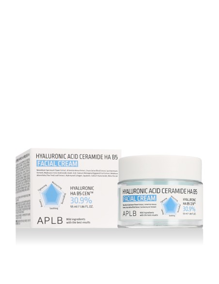 APLB Crème Visage à l'Acide Hyaluronique et Céramides HA B5 55 ml
