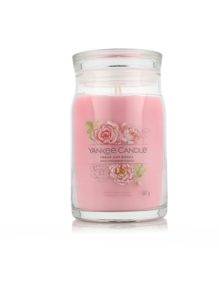 Yankee Candle Signature Scented Candle Fresh Cut Roses 567 g