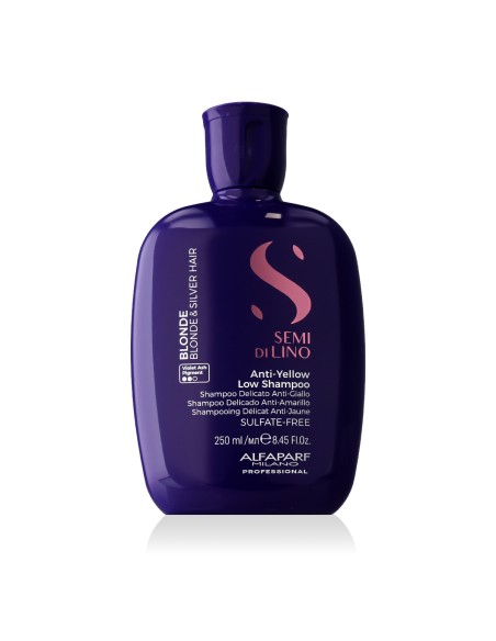 Alfaparf Milano Semi Di Lino Blonde Intense Anti-Yellow Low Shampoo 250 ml
