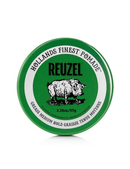 REUZEL Styling Green Pomade Grease Mittlere Haltbarkeit 95 g