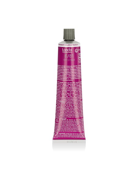 Londa Professional Permanent Color Crème Extra Rich (6/81 Dark Blond Pearl Ash) 60 ml