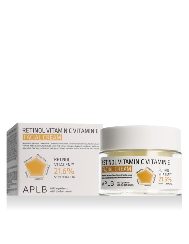 APLB Retinol Vitamin C Vitamin E Facial Cream 55 ml