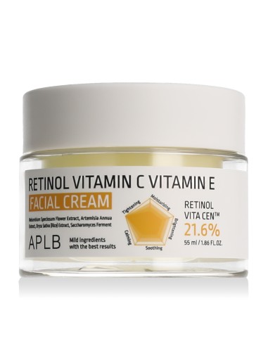 APLB Retinol Vitamin C Vitamin E Facial Cream 55 ml