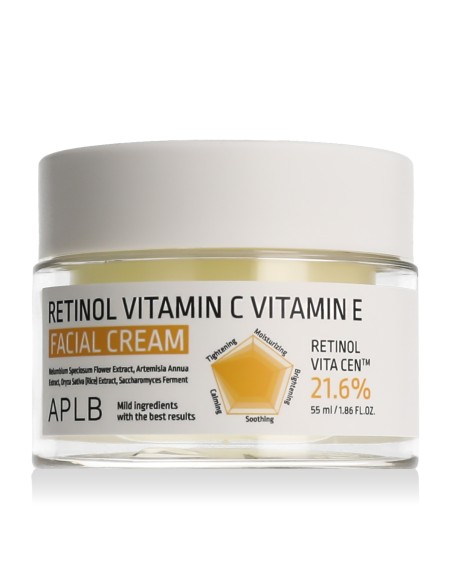 APLB Retinol Vitamin C Vitamin E Facial Cream 55 ml