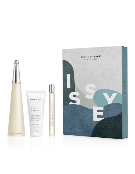 Issey Miyake L'Eau d'Issey EDT 100 ml + EDT MINI 10 ml + BL 50 ml (vrouw)