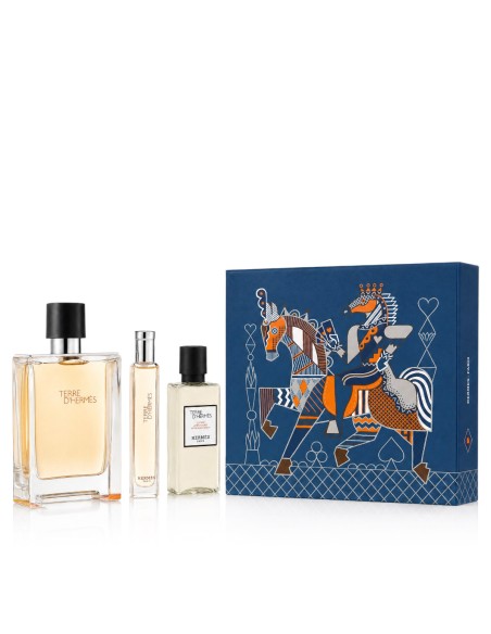 Hermès Terre D'Hermès EDT 100 ml + EDT 15 ml + SG for Body & Hair 40 ml (hombre)