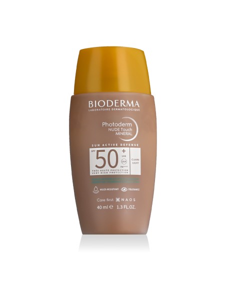 Bioderma Photoderm Nude Touch Mineral SPF 50+ PA++++ (Light) 40 ml