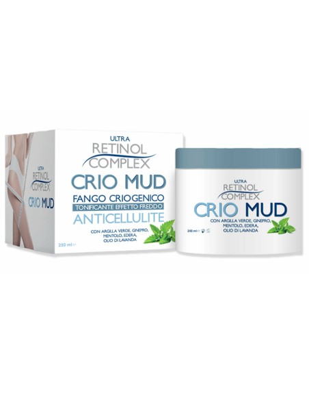 Ultra Retinol Complex Crio Mud Fango Criogenico Anticellulite 250 ml