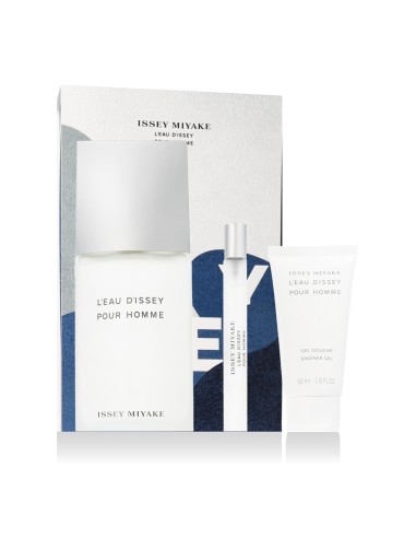 Issey Miyake L'Eau d'Issey Pour Homme EDT 125 ml + EDT 10 ml + SG 50 ml (uomo)