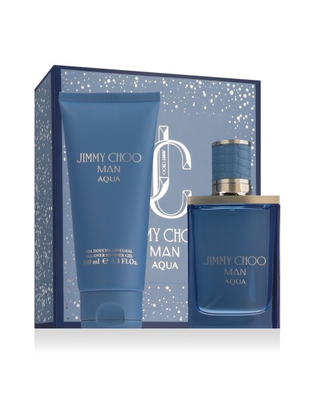 Jimmy Choo Jimmy Choo Man Aqua EDT 50 ml + SG para Cuerpo y Cabello 100 ml (hombre)