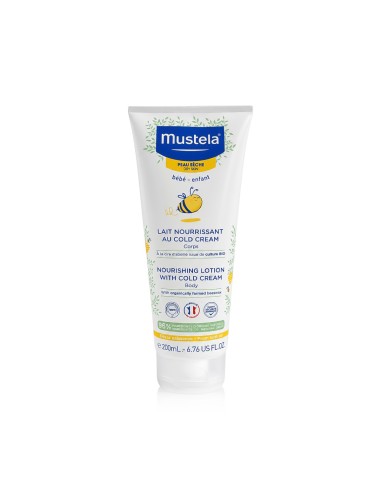 Mustela Bébé Nourishing Body Lotion With Cold Cream 200 ml