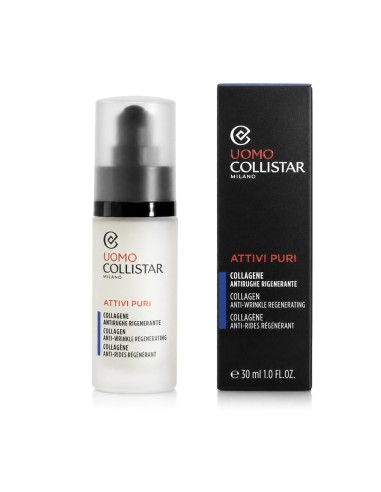 Collistar Uomo Attivi Puri Collagen Anti-Wrinkle Regenerating 30 ml