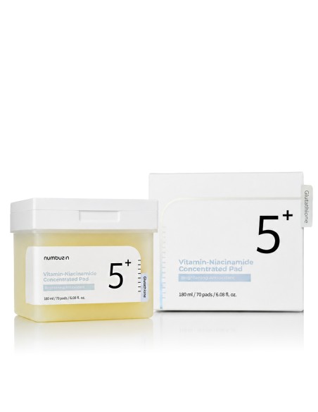 Numbuzin No.5 Vitamin-Niacinamide Concentrated Pad 180 ml