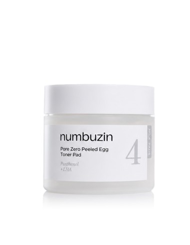 Numbuzin No.4 Pore Zero Peeled Egg Toner Pad 190 ml