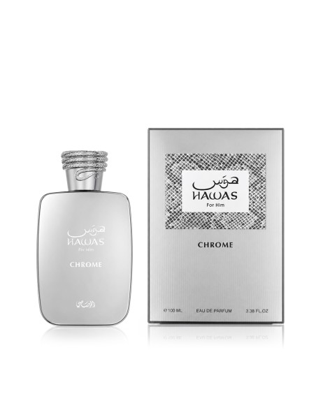 Rasasi Hawas For Him Chrome Eau De Parfum 100 ml (man)