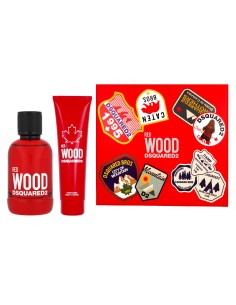 Dsquared2 Red Wood EDT 100 ml + BL 150 ml (femme) 2