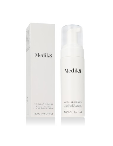 Medik8 MICELLAR MOUSSE Purifying & Nourishing Effortless Rinse-Off Cleanser 150 ml