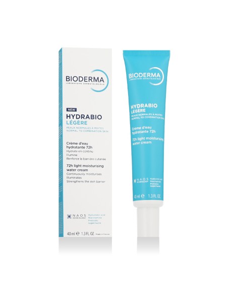 Bioderma Hydrabio Légère 72h Light Moisturising Water Cream 40 ml
